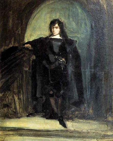 Eugene Delacroix Self-Portrait as Ravenswood China oil painting art